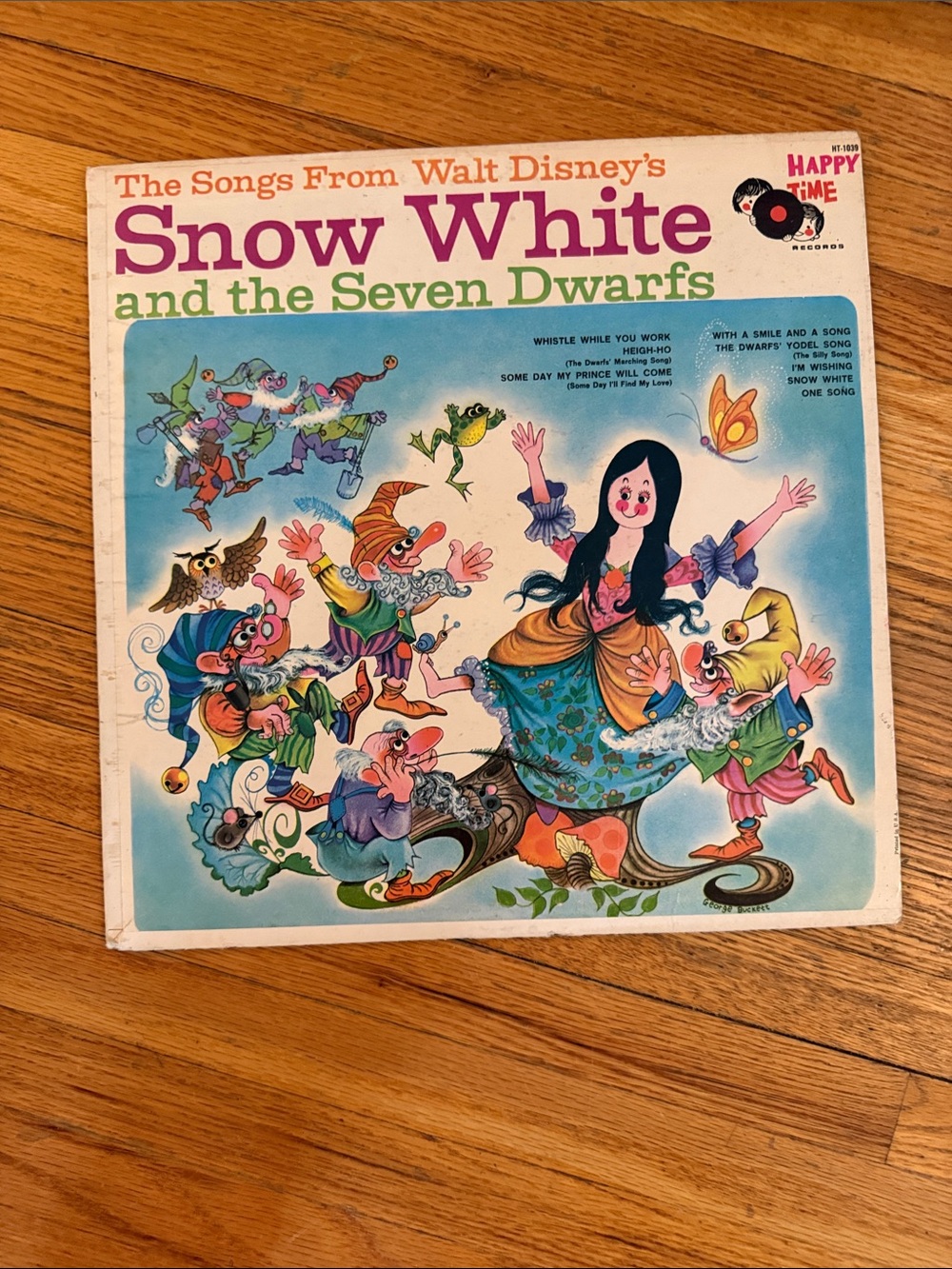 Vinyl Record- songs songs from Snow White and the Seven Dwarfs